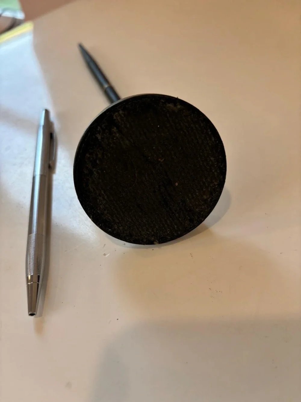 Cross Swivel Desk Pen Set with Black Base and Faux Tortoise Inlay